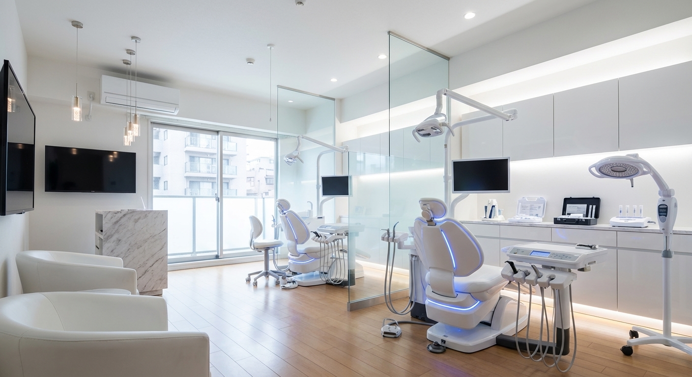 歯科医院ホワイトニング専門デザイン：集客を最大化する内装術